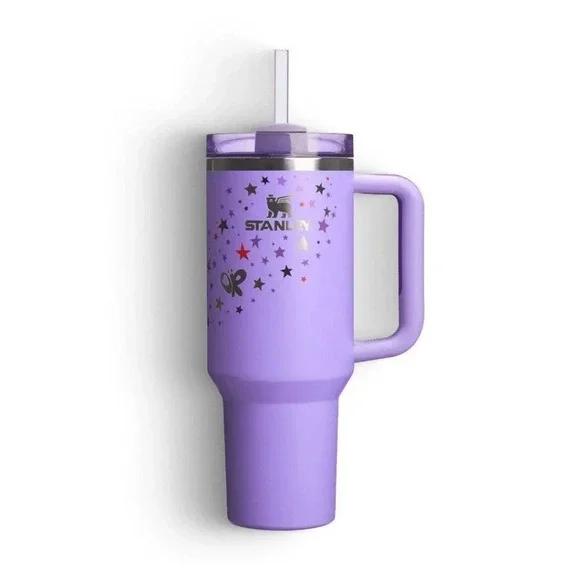 Stanley X Olivia Rodrigo 40 oz Purple Tumbler Galaxy Great Xmas gift Sol… - Picture 1 of 5